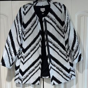 Chic Black and White jacket